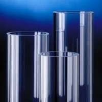 Tube en polycarbonate transparent de 12 cm, grande taille, tube rond en acrylique transparent ou transparent, fabricant pour les étagères de bonbons en magasin