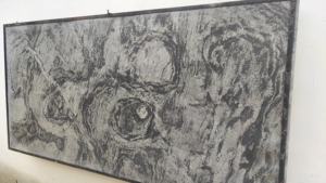 Paneles de Revestimiento de Pared de Piedra de Pizarra Oscura Gris Plateado Deoli, Acabado Texturizado Natural, Moderno y Ecológico, Interior de Rajasthan - Product Image 4