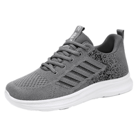 Chaussures décontractées en maille pour hommes, à lacets, pour le sport et la course, baskets souples pour la marche, rehaussantes, collection printemps – Grande Vente