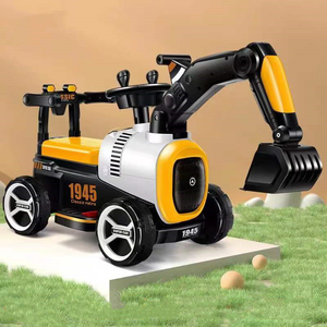 Voiture électrique pour enfants, quatre roues, jouets électriques pour enfants, excavatrice pour enfants à conduire - Product Image 3