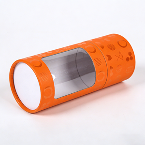 Tube en papier de luxe personnalisé pour emballages de cosmétiques, tube cylindrique - Product Image 1