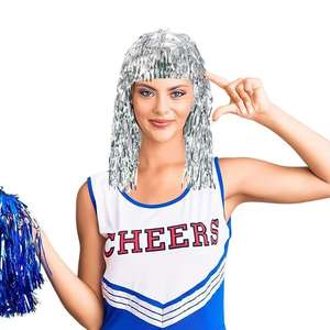 Peluca y Sombrero de Fiesta para Niños de Material PET Multicolor, Ecológicos, para Decoraciones de Cumpleaños, Carnaval, Bar, Mascarada - Product Image 5