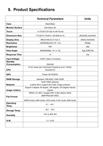 จอภาพแบบสัมผัส 10 จุด Capacitive Protabal ระบบแอนดรอยด์ ขนาด <span class=keywords><strong>29</strong></span> นิ้ว จอ LCD แบบแบ่งหน้าจอ ความละเอียด 1920x540 จอภาพแบบยืด Stretched Bar Monitor พร้อมหน้าจอสัมผัส - Product Image 6
