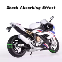 Modèles de motos en alliage en gros d'usine, jouets de simulation de moto, modèle de moto S1000RR en métal moulé sous pression, modèle de voiture en métal moulé sous pression