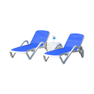 Tumbona de plástico de diseño moderno para playa al aire libre Piscina Patio Exterior Parque Jardín Hotel - Product Image 4