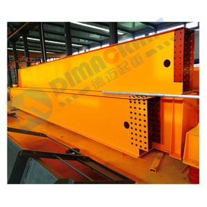 10 t 12.5 טון בטוח נהיגה קידום וו גשר אחד מגורדר מעל המנוף עם אירופה סגנון להניף חשמלי למכירה - Product Image 5