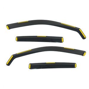Déflecteurs de vent intérieurs pour FIAT 600/600E 2023+ - Pare-pluie pour fenêtres 4 portes - Visières anti-vent - Product Image 2