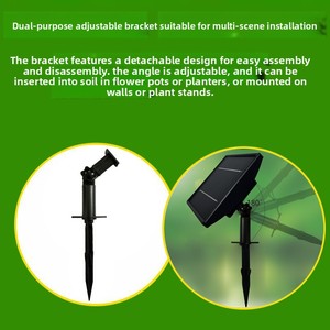 Sistema di irrigazione automatico a goccia F119 ad energia solare con timer <span class=keywords><strong>per</strong></span> piante in vaso da esterno, kit autoirrigante da giardino - Product Image 5
