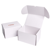 Boîtes d'expédition en carton ondulé avec logo personnalisé petite entreprise 2mm d'épaisseur grande taille TV plante dossiers gratuit feuille de papier gaufrage