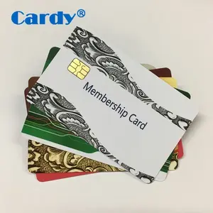 ISO7816 FM4442 Chip Card Contact Smart Card FM4428 Standard Size Blank White Printable PVC Card