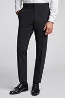 Costume de smoking noir sur mesure de qualité supérieure pour homme, en tissu de laine respirant, avec pantalon à braguette zippée, grandes tailles, pour marié