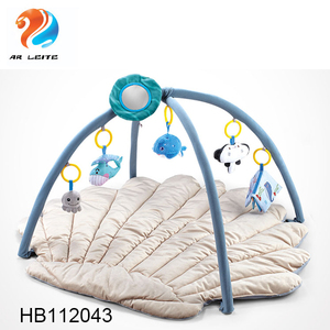 Shell bébé <span class=keywords><strong>tapis</strong></span> de jeu Gym ventre temps lavable sensoriel Montessori pendentif <span class=keywords><strong>tapis</strong></span> éducatifs pour bébé ramper - Product Image 4