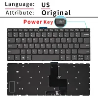 Teclado Español, Brasileño y Ruso para Lenovo V14-ADA V14-ARE V14-IGL V14-IIL V14-IKB V14-IWL 130-14ast 130-14ikb S130/130S-14IGM