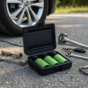 Kit de Reparación de Neumáticos, 3 Piezas, Tapones de Goma Verdes para Reparación de Pinchazos - Product Image 3