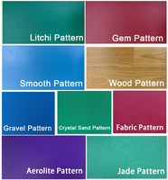 Rollo de vinilo de grano de madera de arce multicolor de 4,5mm, azulejos de suelo para deportes de interior para canchas de baloncesto de bádminton Pickleball-Scratch