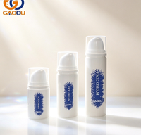 Botol Pompa Vakum Plastik PP Berkualitas Tinggi untuk Sampel Serum Minyak 15ml 30ml 50ml 100ml, Botol Plastik Vakum untuk Lotion Perawatan Kulit