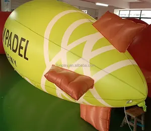 بالون هليوم قابل للنفخ للدعاية، طائرة جوية بمنصة تصميم مخصص