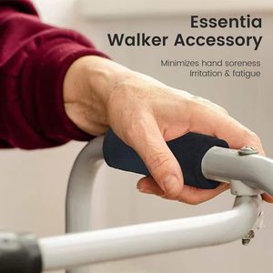 Funda Protectora Antideslizante para Asa de Andador Willis, Color Negro, con Almohadilla de Confort para Silla de Ruedas o Cochecito - Product Image 3