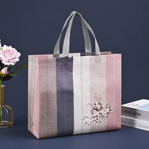 ถุงผ้าแคนวาสแบบโฮโลแกรมกันน้ำนำกลับมาใช้ใหม่โลโก้ออกแบบได้ตามต้องการ - Product Image 3