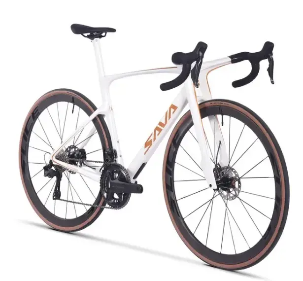 Customized SAVA Dream Maker 8170 Racing 700C Carbon Fiber Road Bike Bicycle with SHIMANO Battery for Men Women