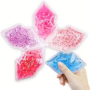 Bolsa de Hielo Reutilizable Ligera y Moldeada para Labios, Tratamiento de Belleza, Cuidado Posterior, Herramienta para Camping, Montañismo, Viajes, Personalizable - Product Image 1