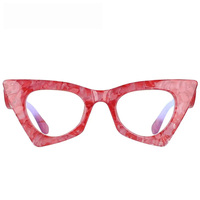 Lunettes optiques œil de chat pour femmes avec lentilles de prescription mode petites montures montures de lunettes transparentes