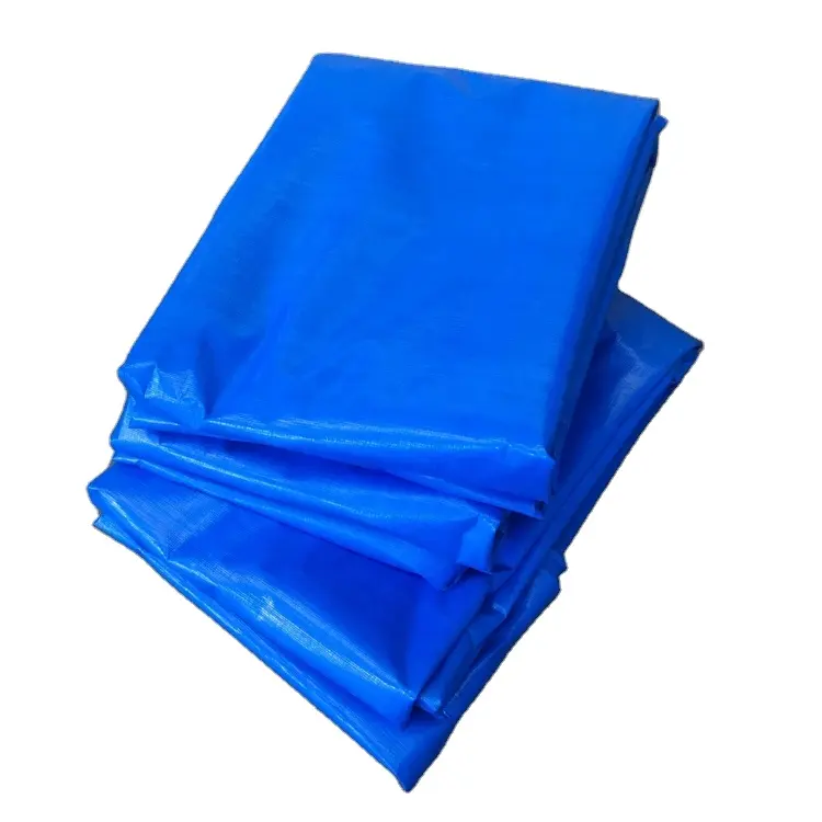 100% Nieuwe Pe Met Uv 240G Pe Waterdicht Zeil Tent Blauw Hdpe Zeil In China