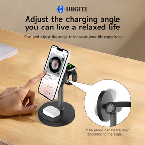 Nouvelle Station de Recharge Sans Fil 3-<span class=keywords><strong>en</strong></span>-1 2026 – <span class=keywords><strong>Chargeur</strong></span> Rapide de Bureau pour <span class=keywords><strong>iPhone</strong></span> 16 15 Pro Max et Support de Charge Magnétique pour Montre Connectée PD 3.0 - Product Image 4