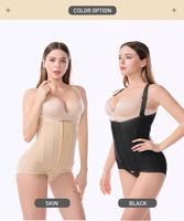 Drop Shipping Fett absaugung Recovery Frauen Kleidungs stück Fajas Reductoras Bauch Kontrolle Butt Lifter Bodysuit Shaper