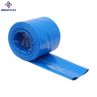 Tuyau d'irrigation plat flexible en PVC du fabricant chinois – Tailles 1.5, 2, 3, 4, 6, 8 pouces – Couleurs bleu, rouge, jaune, noir