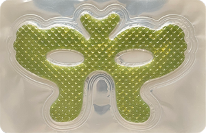 Masque pour les yeux en feuille de collagène et de glycérine en forme de papillon, hydratant, anti-âge - Product Image 3