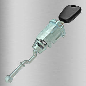 กระบอกกุญแจทรงกระบอก XT123M2 สำหรับ Citroen C4L ชุดล็อคประตูด้านซ้าย อะไหล่รถยนต์ 1 ดอก กุญแจสีเทาอ่อน พลาสติก ทองแดง โลหะผสมสังกะสี - Product Image 2