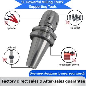 Portautensili per fresatura <span class=keywords><strong>CAT</strong></span> Power, cono ANSI CAT40, SC20, SC25, SC32, potente portautensili per fresatura - Product Image 2