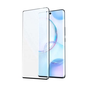 Protection d'écran en verre trempé ultra-fin, étanche, anti-rayures 9H, couverture intégrale incurvée 3D pour Honor 50 Pro <span class=keywords><strong>60</strong></span> 70 80 90 Pro - Product Image 1