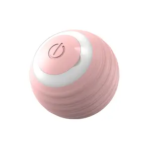 Pet Ball Interactive Toy For Dogs And Cats Smart Cat Toy Ball Electronic Interactive Active Rolling Ball Toy USB Rechargeable