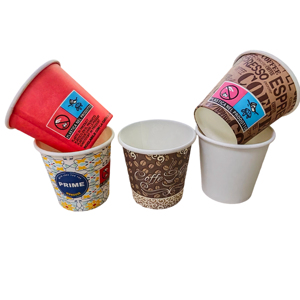 2.5oz Italy Espresso Coffee Paper Cups 4oz 6oz Custom Logo Printed Disposable Tasty Coffee Cups - Product Image 5