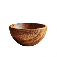 Bol à salade artisanal en bois naturel, écologique, non toxique, design classique, pour la maison, les restaurants, les hôtels, les mariages, les dîners, la cuisine
