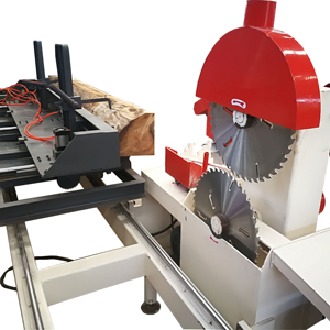 Vertical Sliding Table <b>Saw</b> TT1500 Twin Blades Circular <b>Wood</b> <b>Saw</b> <b>Machine</b> with 15kW Motor 3m Max Cutting Length 1 Year Warranty - Product Image 2
