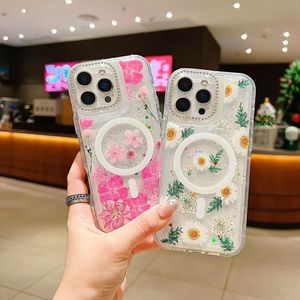 Accessori per Cellulari da Ragazza con Stampa Floreale per Cover iPhone 17 Pro Max e Custodia per iPhone 15 Pro Max - Product Image 3