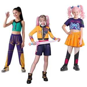 Nuovo Costume Intimo di Halloween per Bambine con Motivo Stampato in 3D Set per Cosplay - Product Image 1