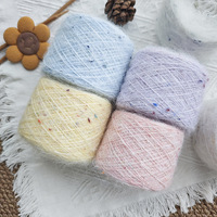 Fil à tricoter doux et coloré, mélange moelleux et duveteux pour le tricot et le crochet DIY, châle, écharpe