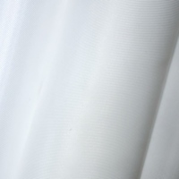 Lot de tissu en stock au kg, tissu Oxford sergé blanc 290T, imperméable, toucher lisse, pour sacs à dos, tentes, vêtements de travail