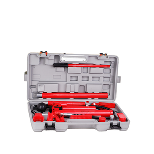 Ensemble d'outils de tensionnement de boulons hydrauliques manuels KHC, 10 tonnes, corps en métal rouge, vérins de réparation de châssis, garantie de 3 ans, hauteur maximale de 915 mm - Product Image 6
