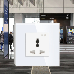 Prise intelligente IP44 16A UK/EU avec compteur d'énergie en plastique, prise universelle WiFi Zigbee NFC compatible SDK - Product Image 3