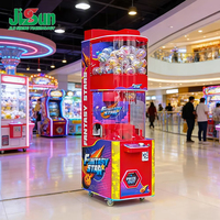 Nouvelle machine à cadeaux d'arcade, machine à la chance en métal, garantie 1 an, plusieurs couleurs, distributeur de capsules à monnayeur pour enfants