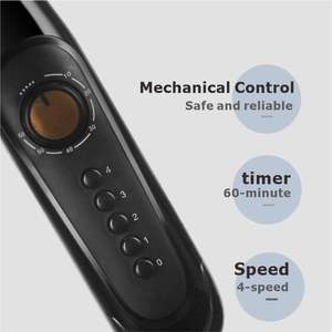 Ventilador de Pie de 18 Pulgadas con Enfriamiento por Aire, Duradero, Garantía Completa, 4 Velocidades, Oscilación, Venta al Por Mayor de Fábrica - Product Image 3