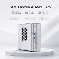 Komputer Desktop AI Mini Ryzen AI Max+ 395 WIFI 7 PC 128G LPDDR5X 2TB SSD Langsung dari Pabrik Dapat Disesuaikan
