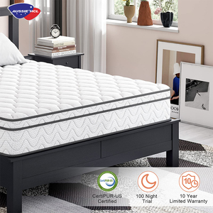 Nệm Giường Ngủ Chống Nước Cỡ Lớn Giường Đôi Cỡ Lớn Đệm Bảo Vệ Đệm Xốp Hoạt Tính Gel Lò Xo Bỏ Túi Toàn Bộ Inch - Product Image 3