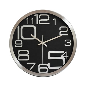 Chất Lượng Cao Kim Loại Khung Thép Không Gỉ Trang Trí Đồng Hồ Treo Tường - Product Image 2