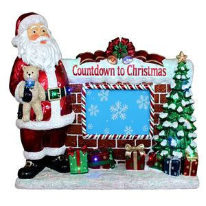 Temporizador de Cuenta Regresiva de Santa Claus con 18 Luces Indicadoras y Alerta Musical - Product Image 1